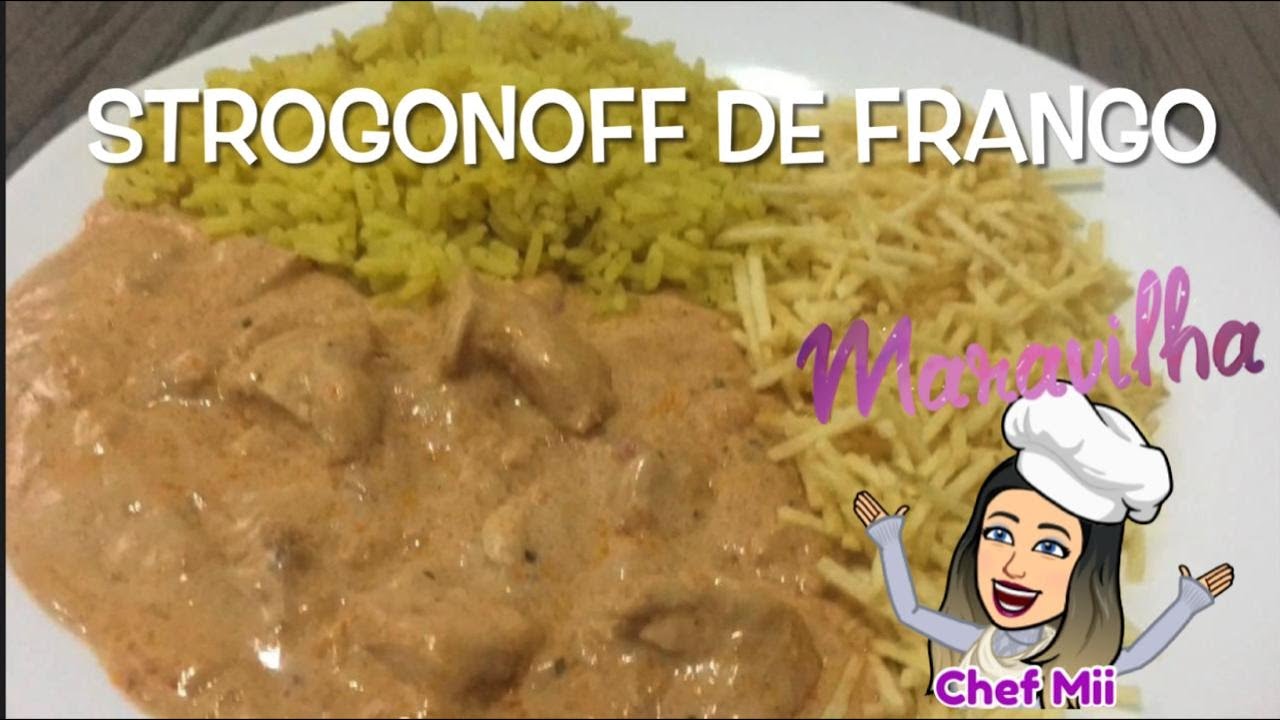 [ALMOÇO] Strogonoff de Frango | Receita Nossa de cada Dia - Fácil e delicioso