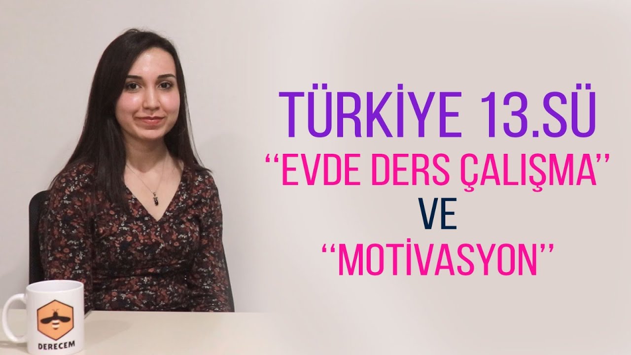 TÜRKİYE 13.SÜ | EVDE NASIL DERS ÇALIŞILIR? AYT MATEMATİK VE MOTİVASYON TAKTİKLERİ...