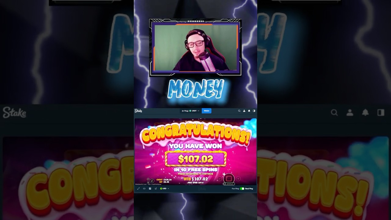 $100 Super Free Spins Bonus Buy in SWEET RUSH BONANZA!