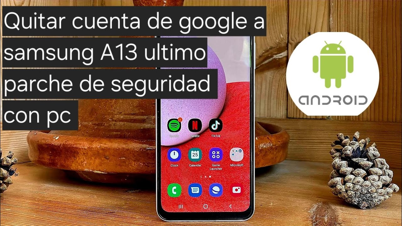 Como quitar cuenta de Google al Samsung A13 