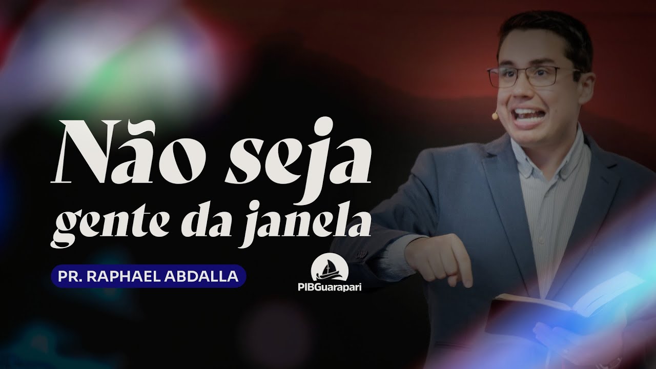 NÃO SEJA GENTE DA JANELA | Raphael Abdalla - 03/07/2025 - 19h30