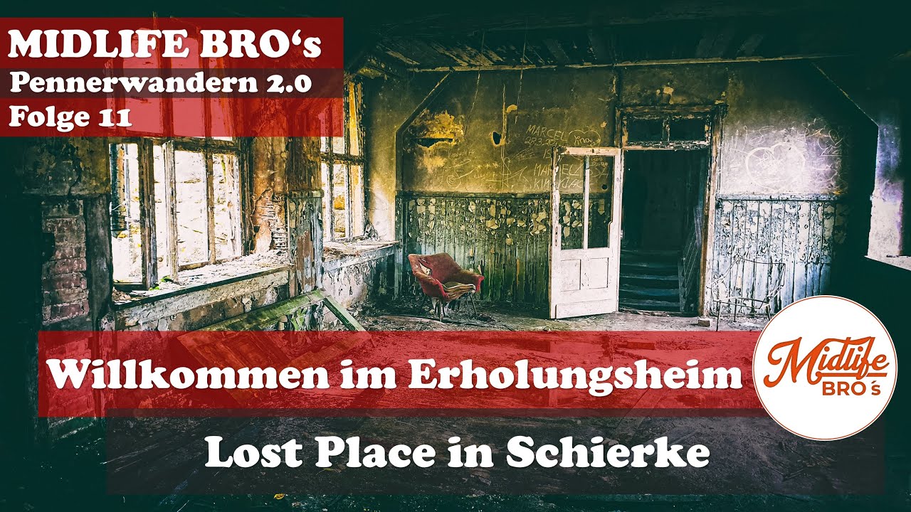 Die Geister - Herberge, Lost Place Erholungsheim in Schierke gefunden. Horror Schönheit in Realität.