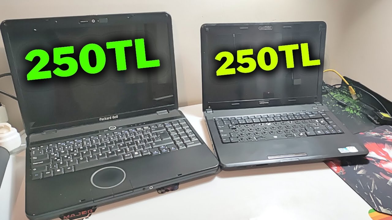 Sanal Bit Pazarından 500TL Ye 2 Adet Laptop Aldım Çalıştı!