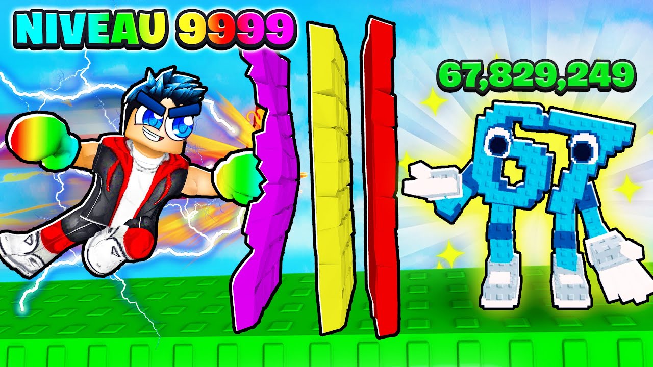 DÉTRUIRE LES MURS LES PLUS DURS POUR LES MEILLEURS BRAINROTS DANS ROBLOX..