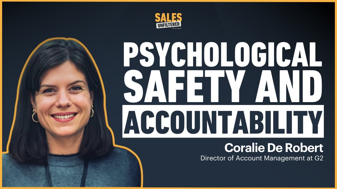 Psychological safety & accountability | Coralie De Robert