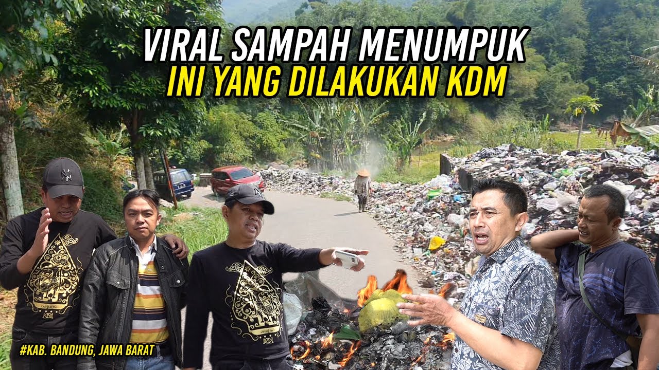 VIRAL SAMPAH MENUMPUK DI TEPI JALAN | KDM TEMUI RW DAN TOKOH UNTUK MEMBERSIHKANNYA