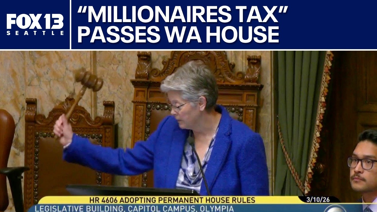 WA House passes 'millionaires tax' after 24-hour debate | FOX 13 Seattle