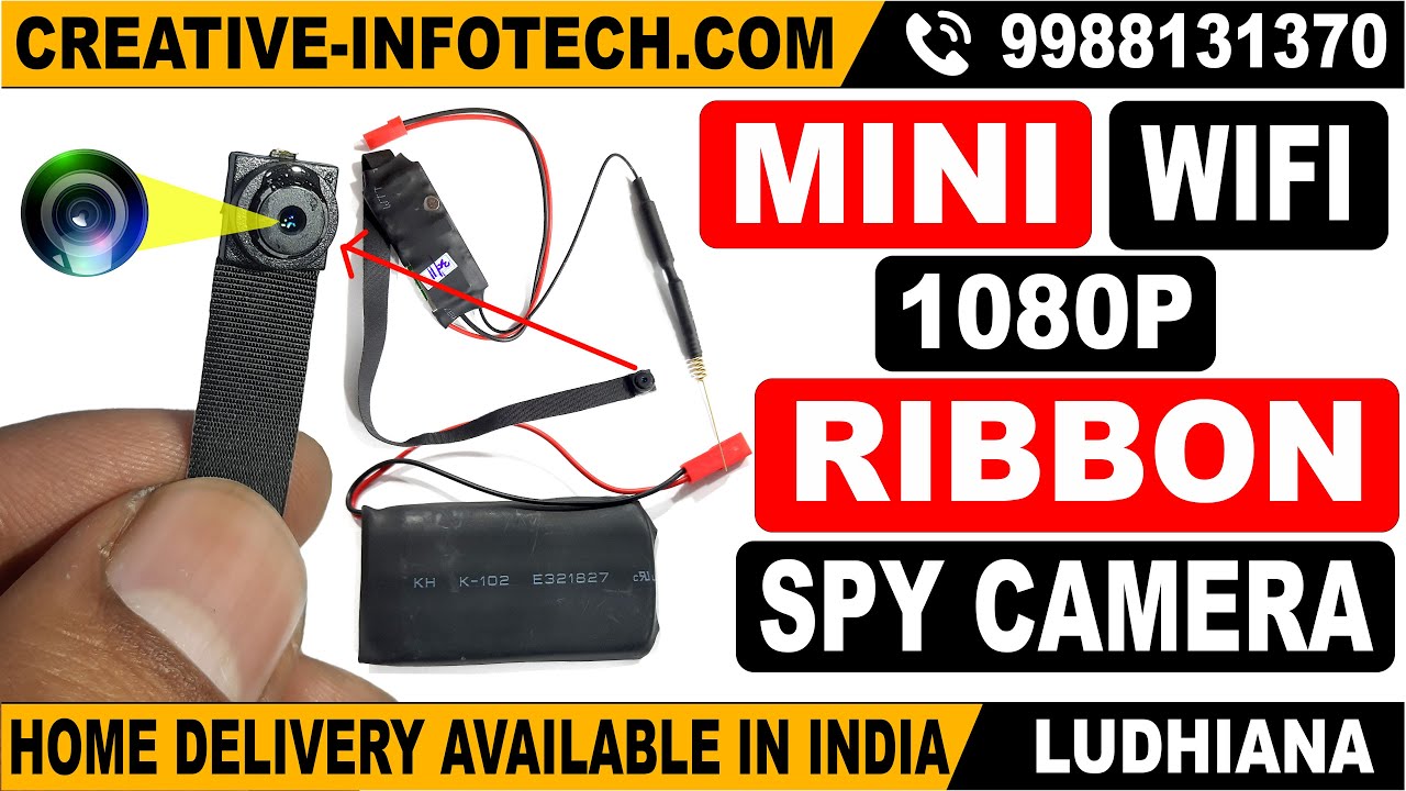 MINI WIFI RIBBON SPY CAMERA | WIFI STRIP | CREATIVE INFOTECH LUDHIANA | Buy 📞9988131370