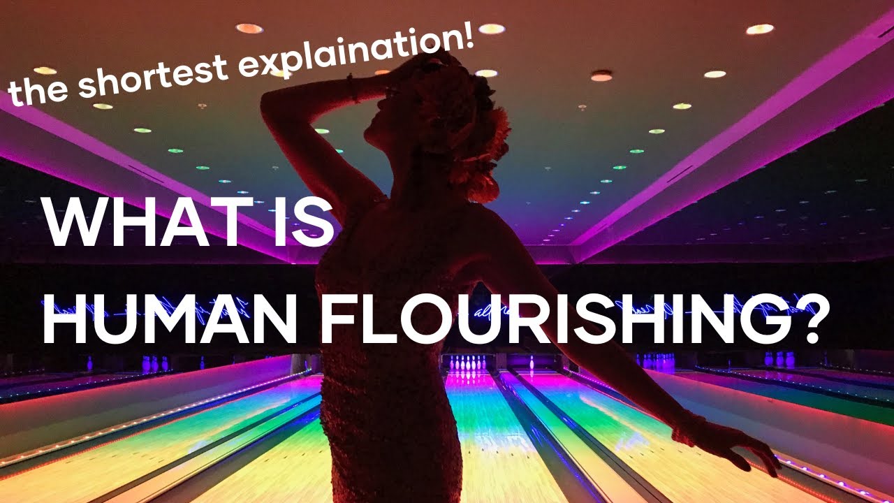 What is Human Flourishing? (in 78 SECONDS!)