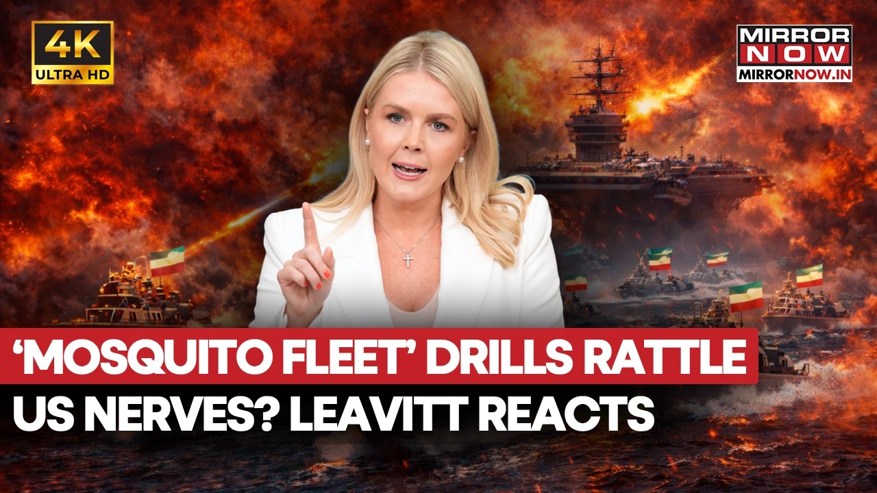 US Panic As Iran Preps 'Mosquito Fleet'? Donald Trump Sends Karoline Leavitt To Defend Diplomacy