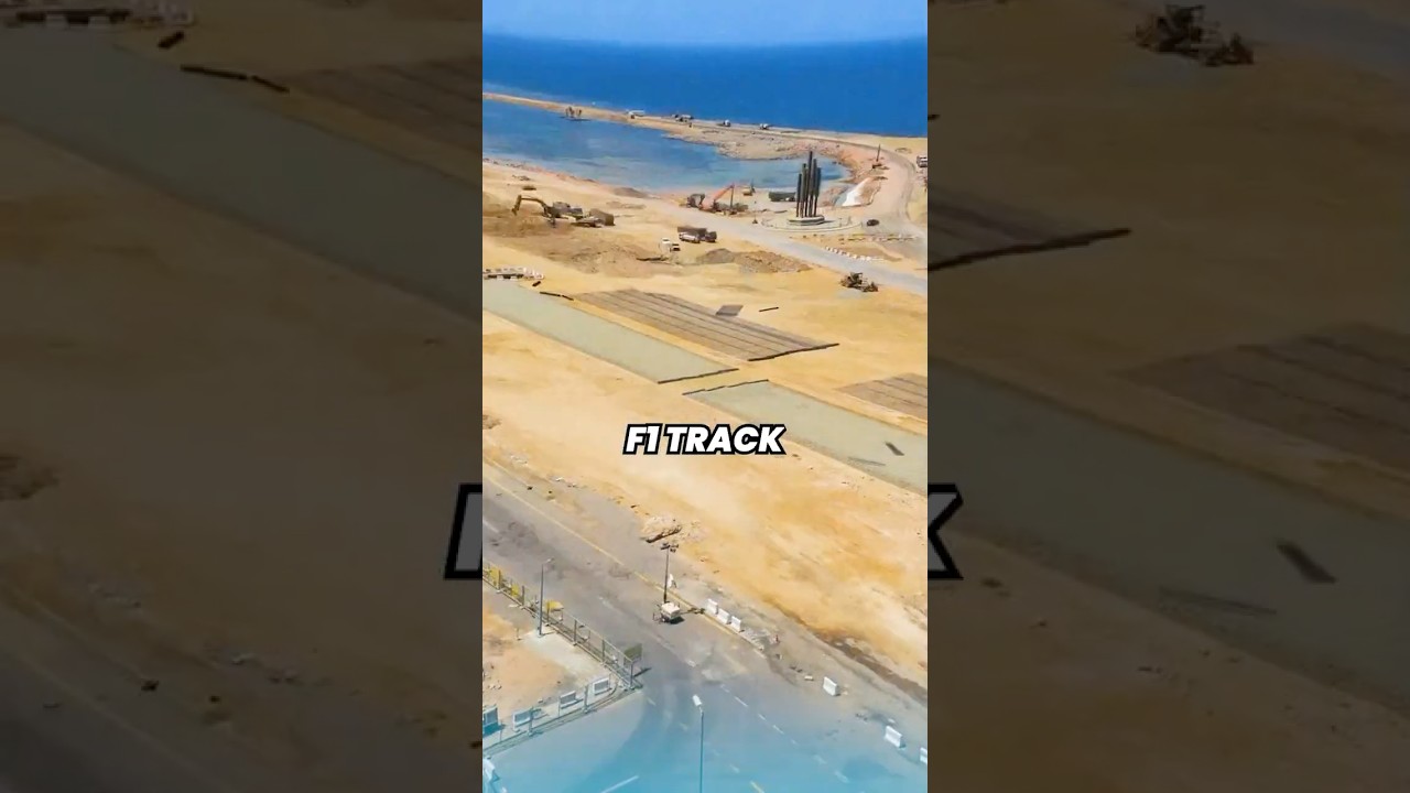 ジェッダF1トラックの建設方法
