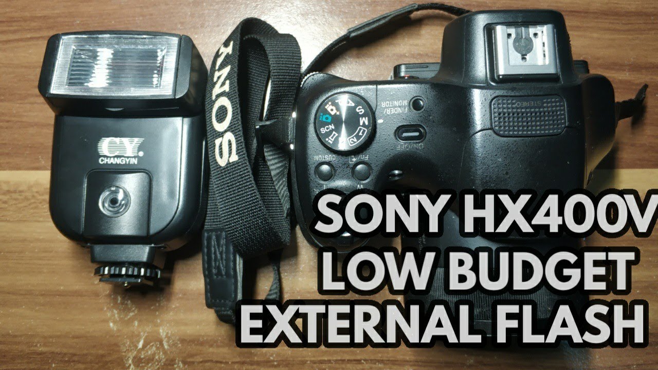 Sony HX400V Using Low Budget External Flash