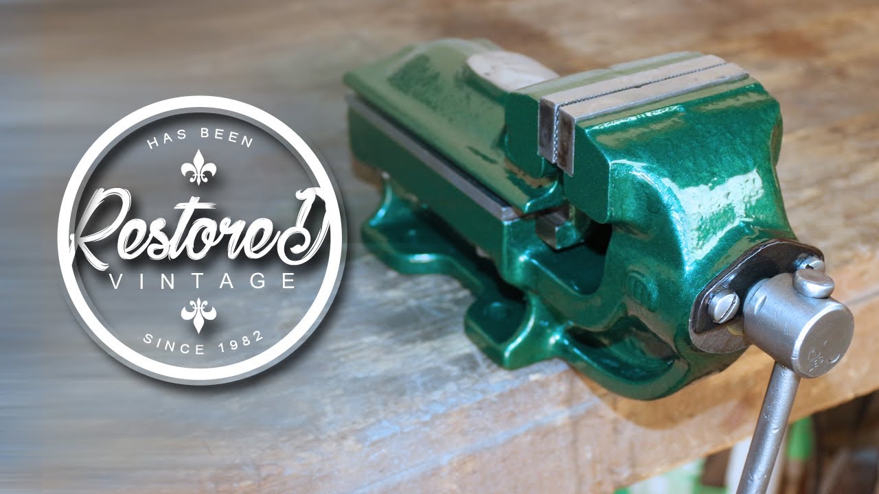 Vintage Bench Vise Restoration | RESTORED