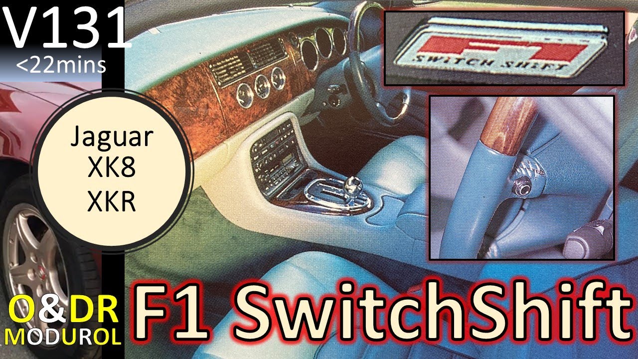 Jaguar XK8 F1 Switchshift from Racelogic - Paramount / Racing Green V131   / XKR (X100)