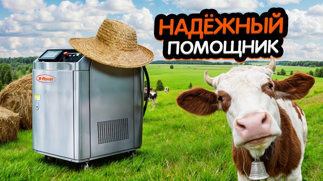 ПРОИЗВОДСТВО ОБОРУДОВАЯ ДЛЯ СЕЛЬСКОГО ХОЗЯЙСТВА Установка лазерной сварки B-Power 4в1 2000W