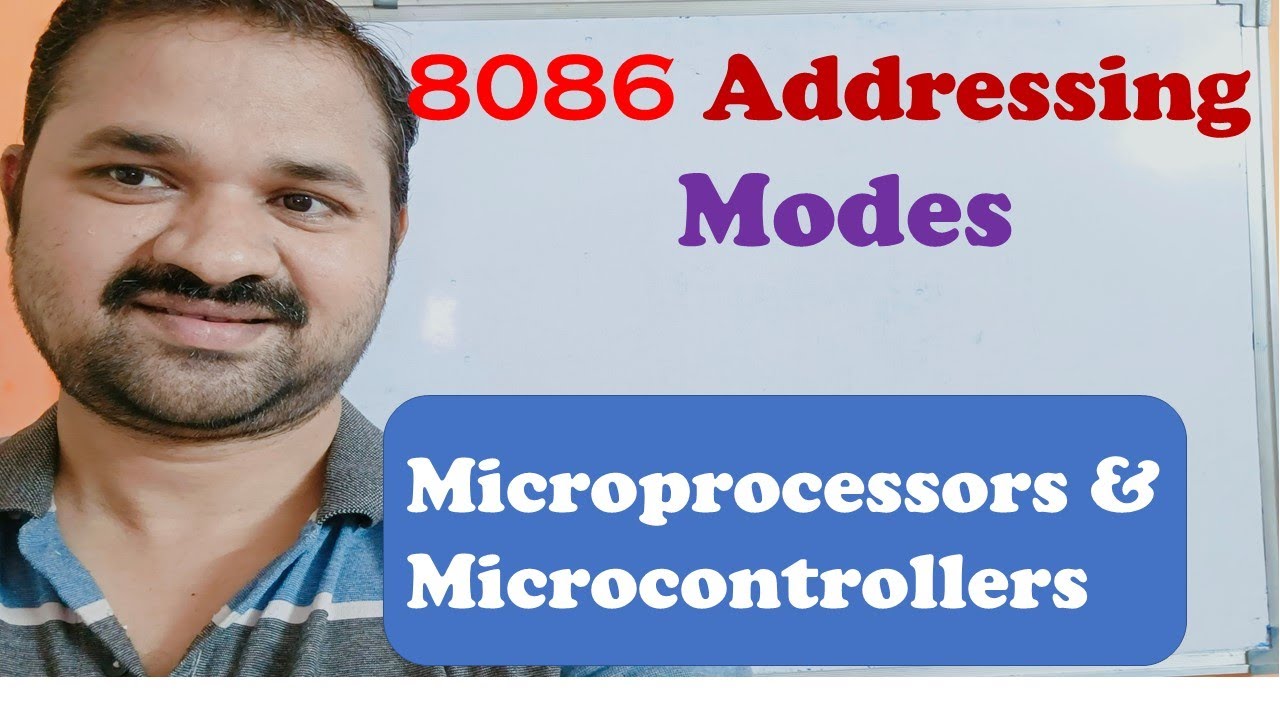 Режимы адресации 8086 || Микропроцессоры и микроконтроллеры || Режимы адресации 8086