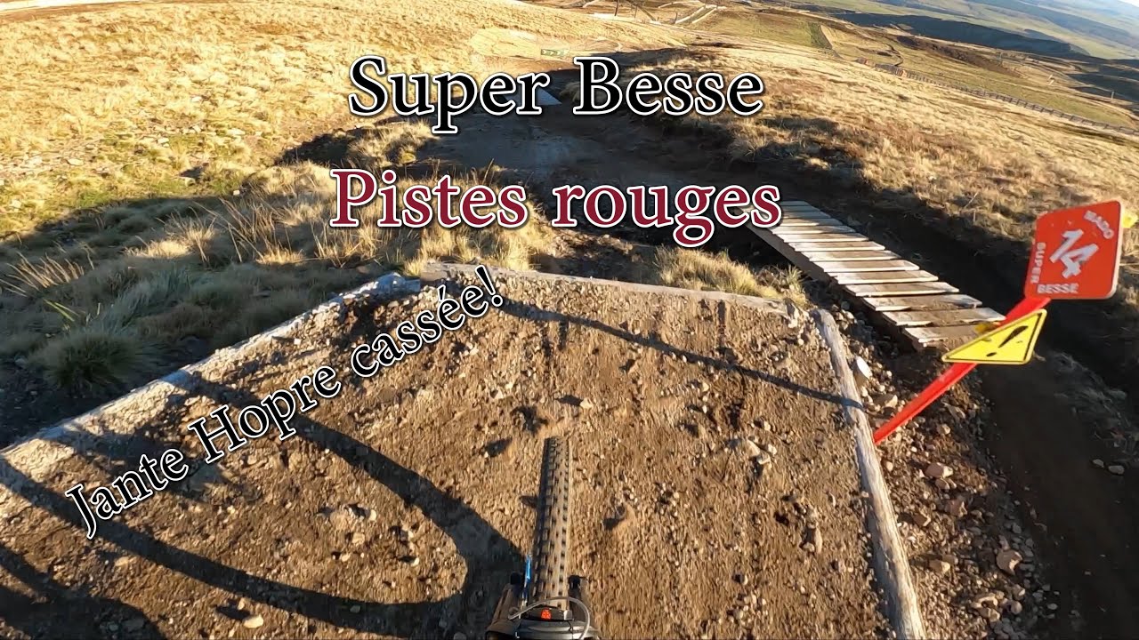 Super Besse 2024: pistes rouges