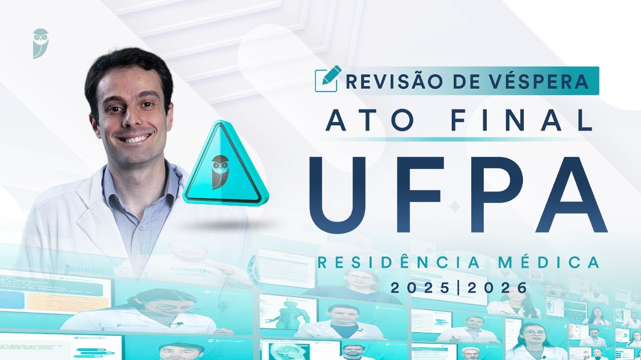Revis&atilde;o de V&eacute;spera UFPA Resid&ecirc;ncia M&eacute;dica