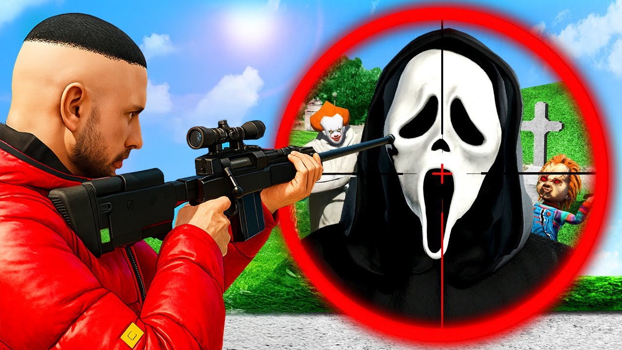 Ich JAGE alle HALLOWEEN MONSTER in GTA 5!🎃