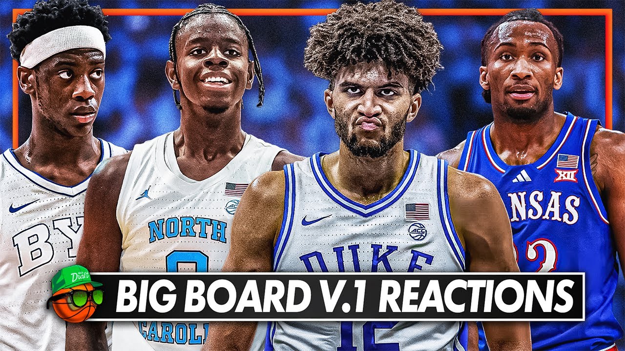 2026 NBA Draft BIG BOARD V1 and Stock Game | 2026 NBA Draft