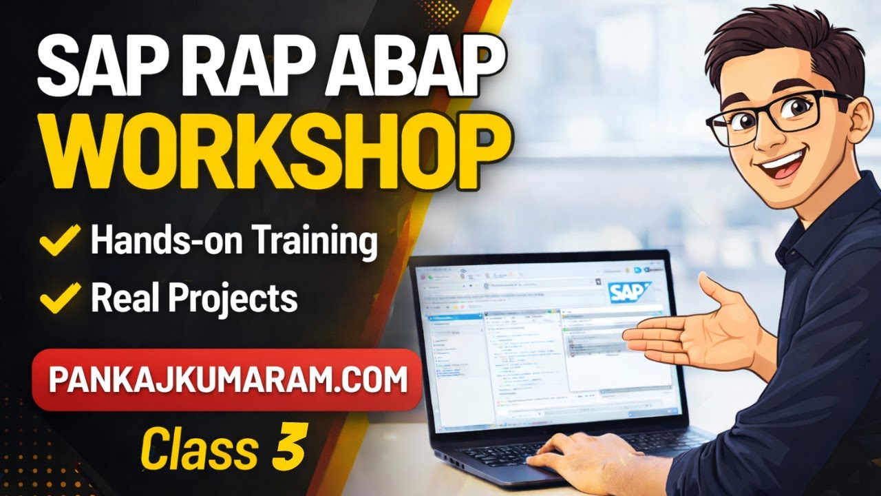 RAP ABAP WORKSHOP DAY 3 | CDS Annotations UI, OBJECT MODEL, SEMANTICS Annotations|Numbering Concept