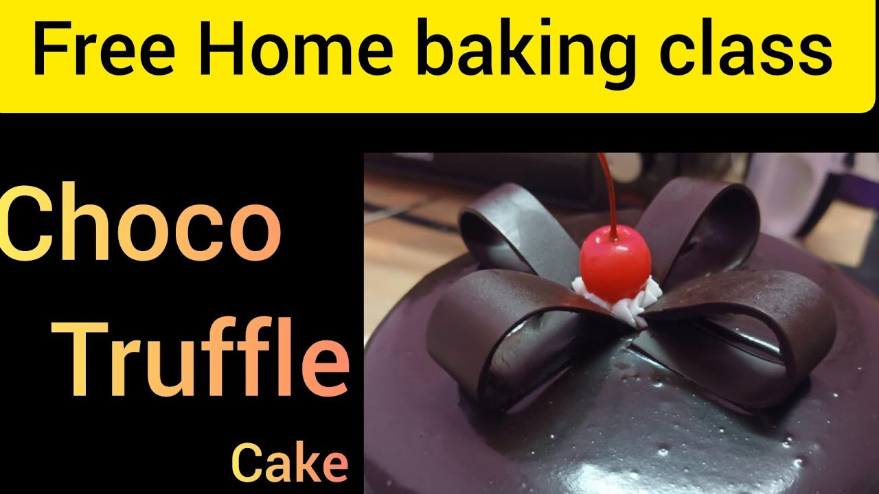 #Free home baking class #choco truffle cake #beginners #cake Recipe tamil #Free baking class