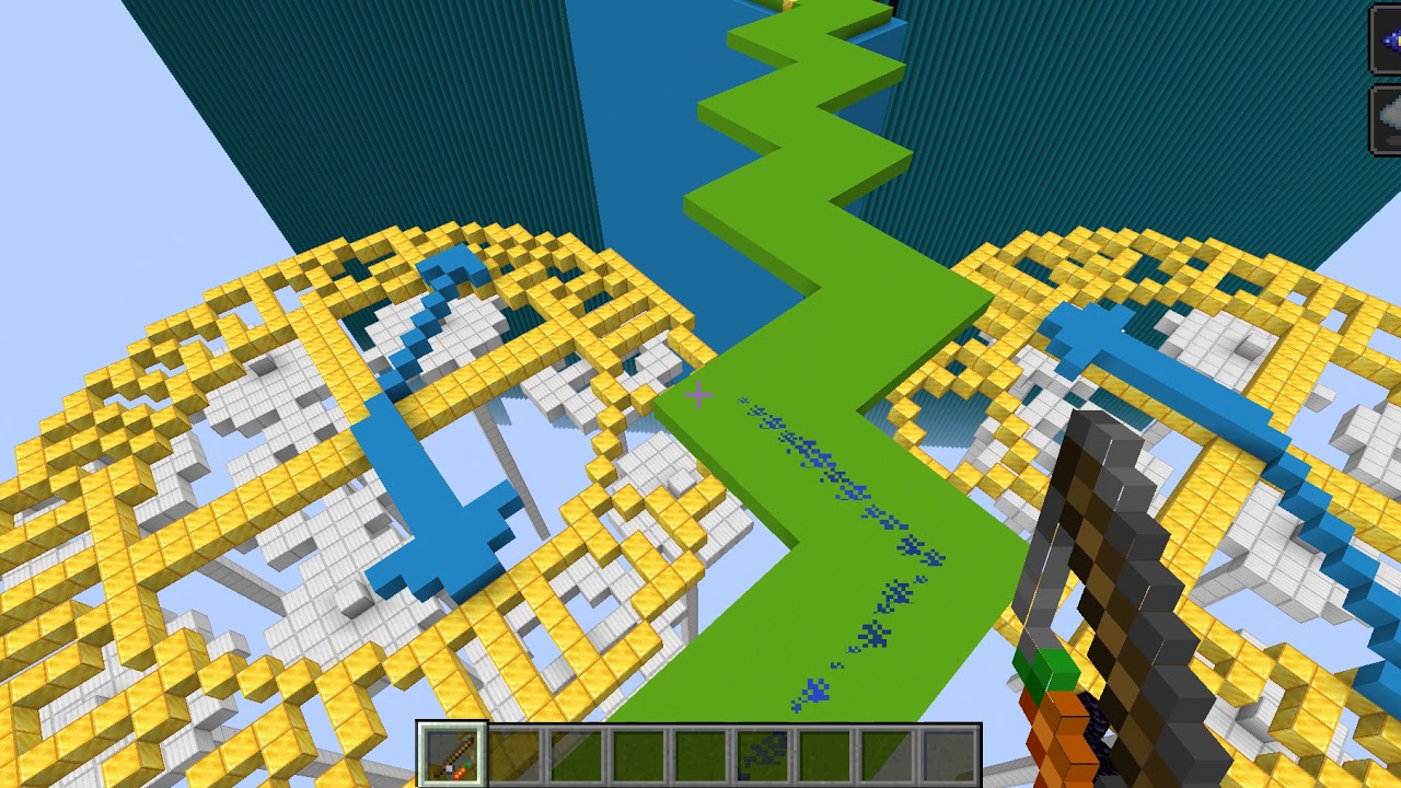 Dancing Line (Fanmade with Minecraft) －The Clock by Not Name