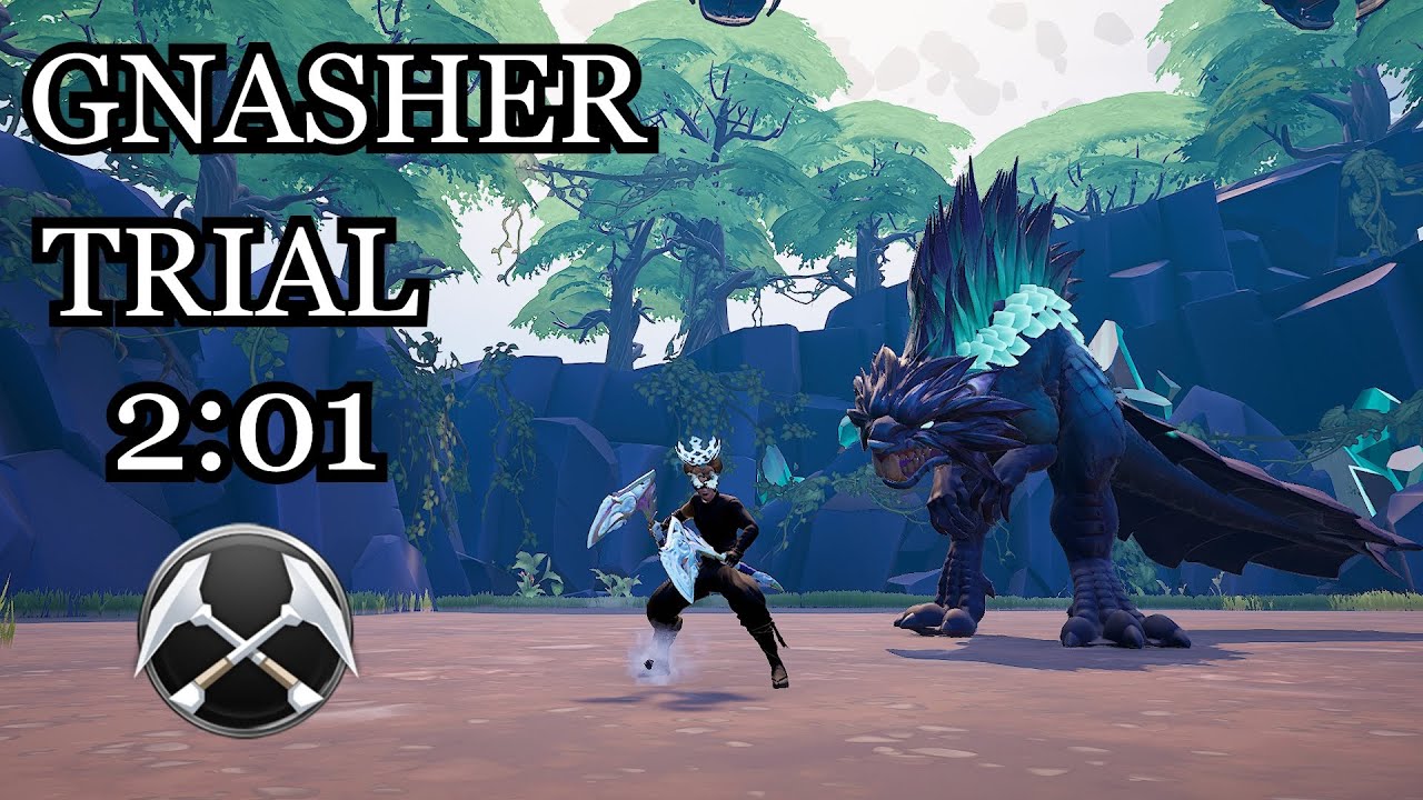 DAUNTLESS - GNASHER TRIAL - SOLO 2:01 - CHAIN BLADES