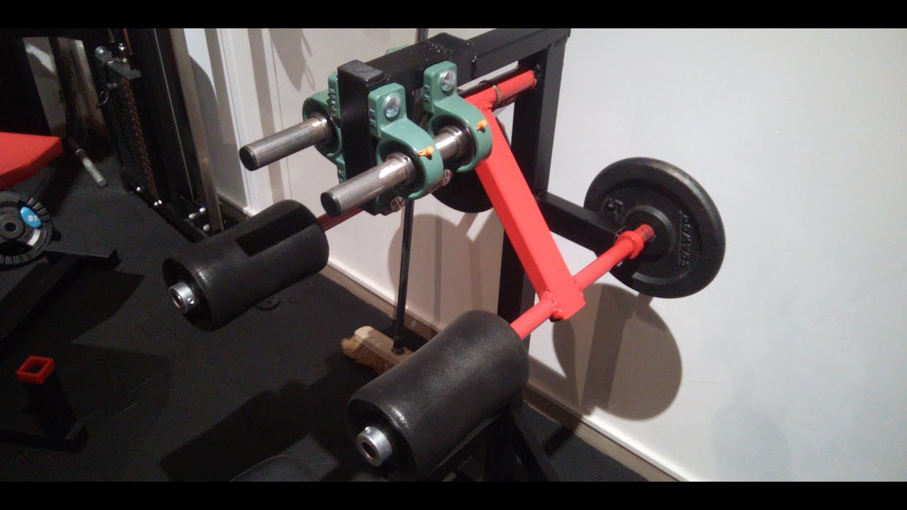 Élévations latérales Machine DIY Homegym