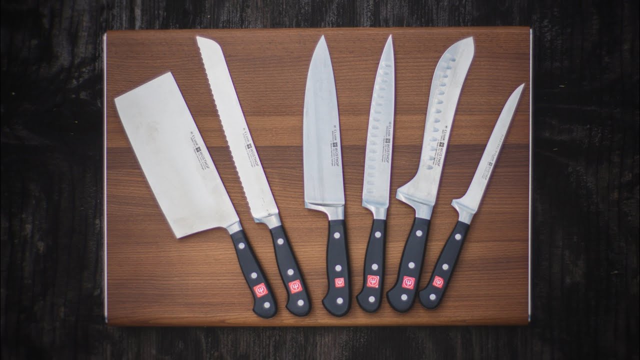 The perfect knife set for a Pit Master