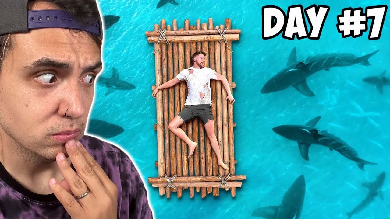 7 DÍAS EN UNA BALSA | REACCIÓN A MRBEAST !!