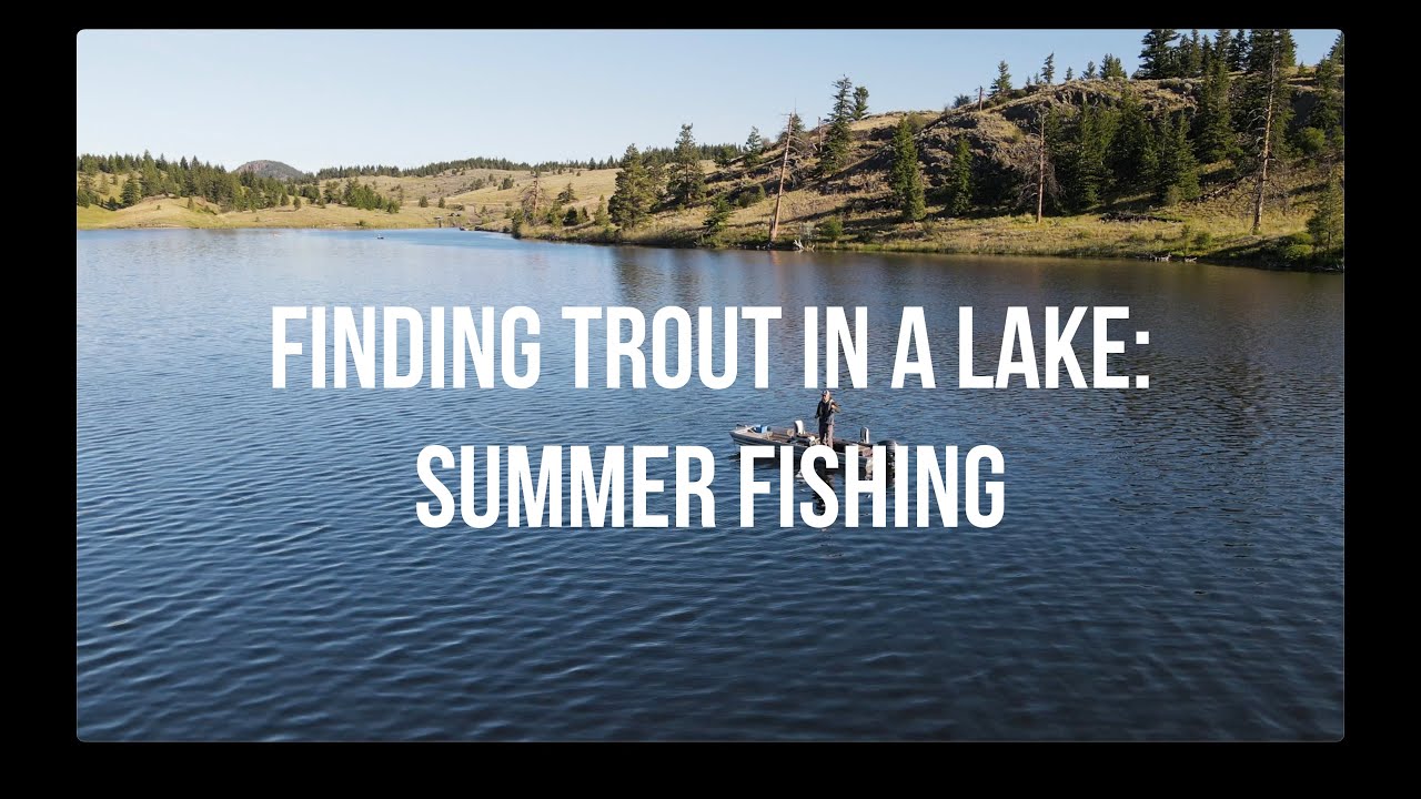 Fly-Fishing BC Lakes: Finding Trout in a Lake- Summer Fishing