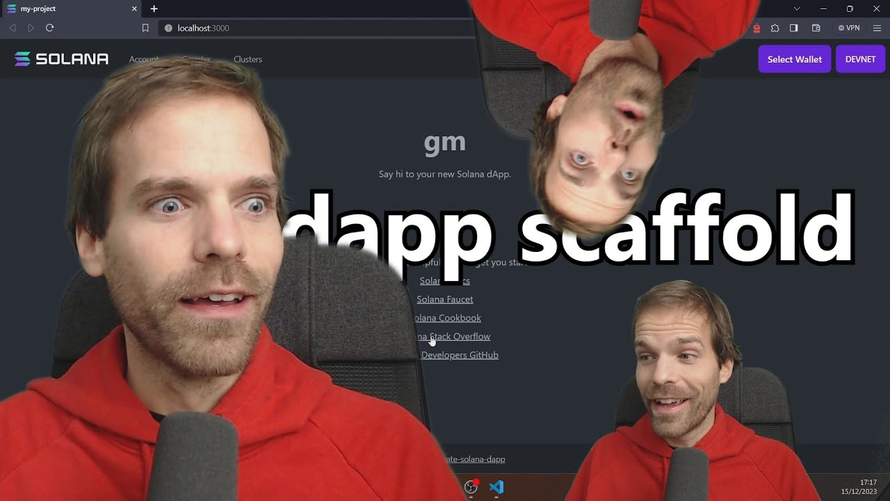 The NEW Solana Dapp Scaffold [Solana Tutorial] - Dec 15th '23