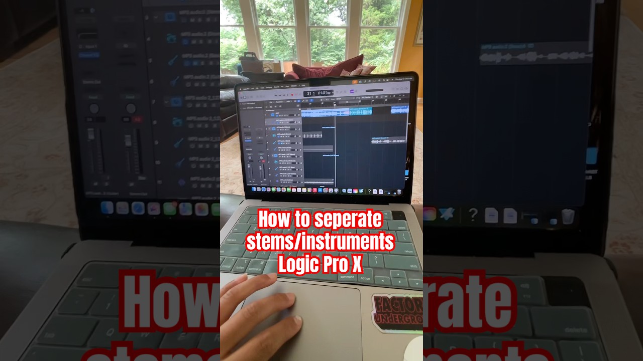 How to seperate instruments/stems in less than a minute 