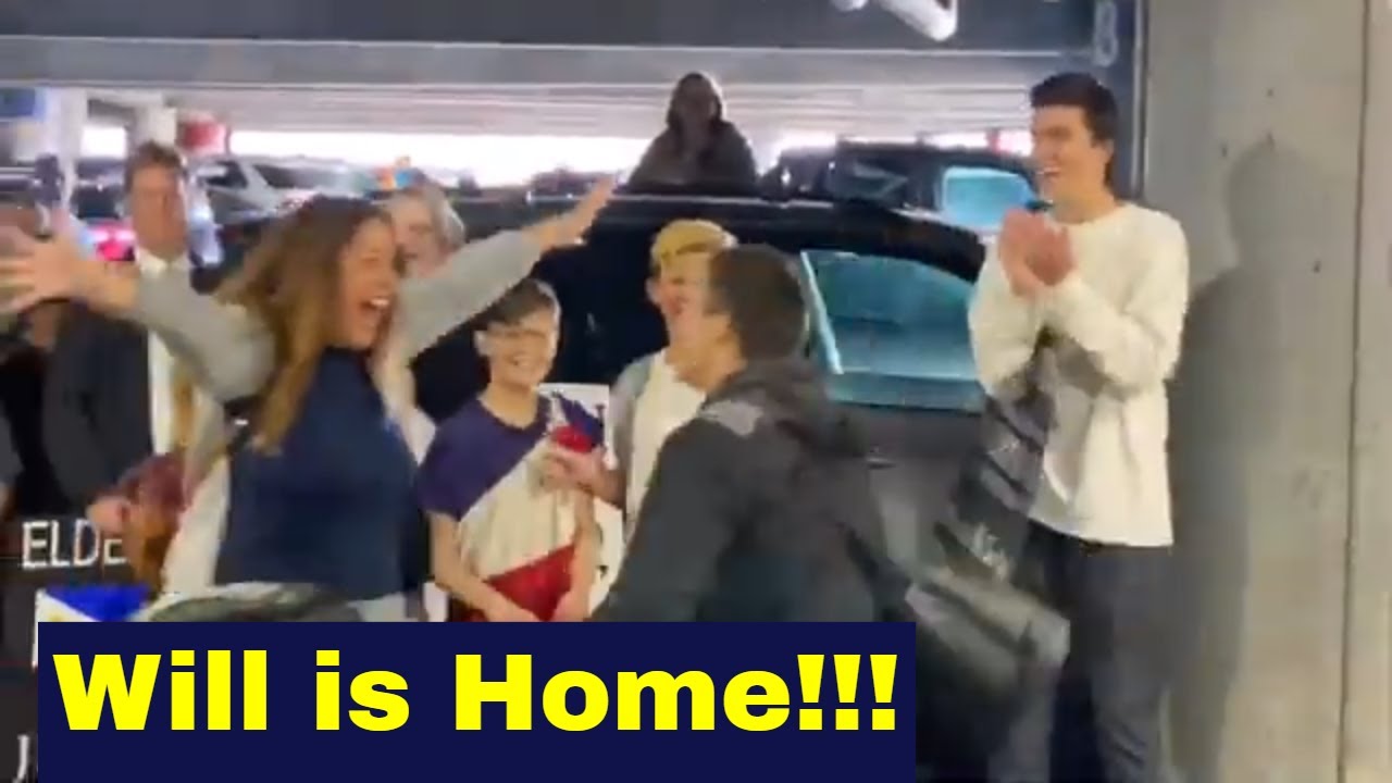 Will is Home from the Philippines!!!
