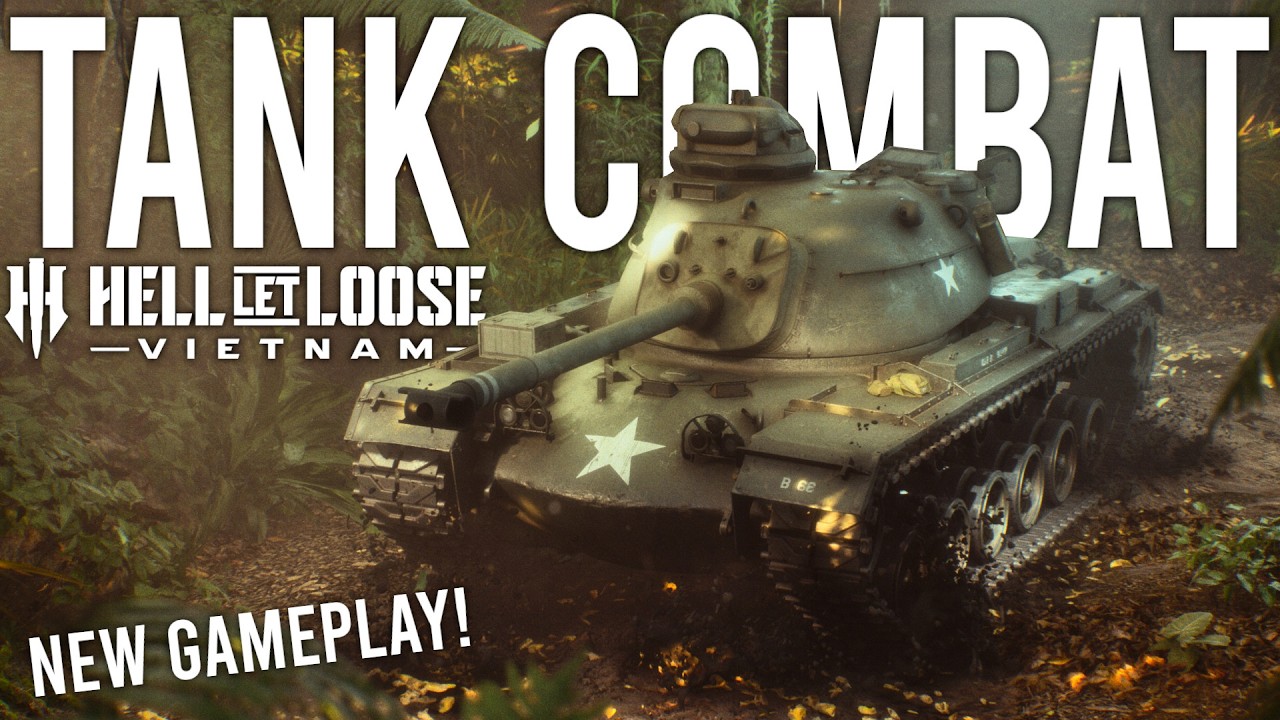 Hell Let Loose Vietnam &mdash; наш ПЕРВЫЙ танковый геймплей: это было жарко!