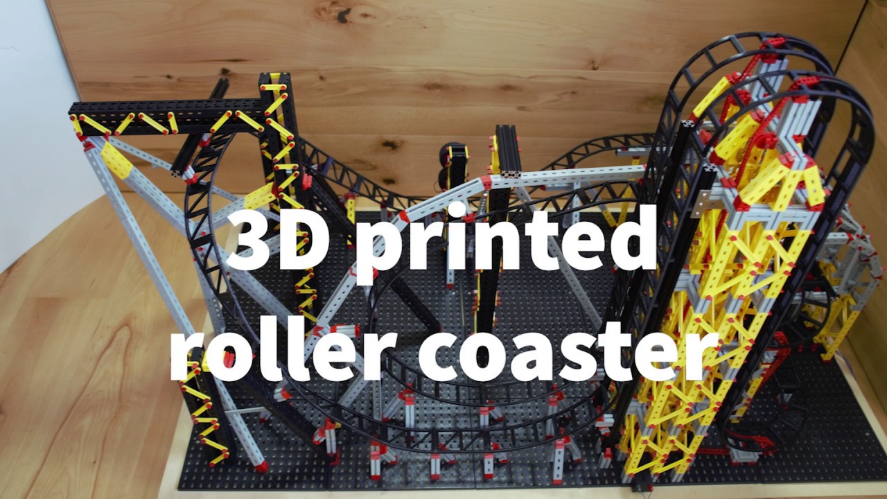 3D printed roller coaster | Technik-Ecke
