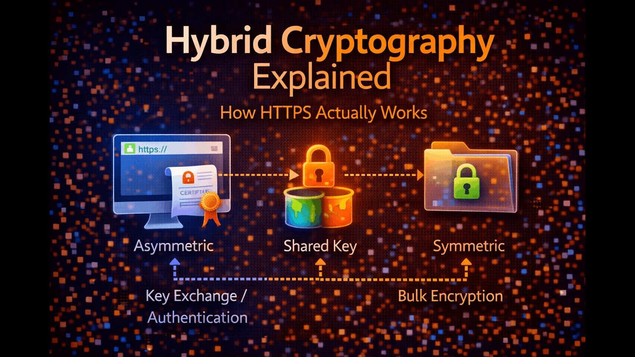Hybrid Cryptography Explained | How HTTPS Actually Works