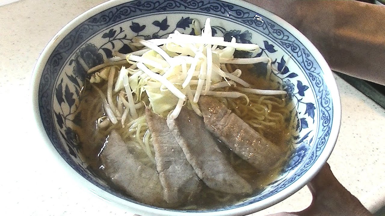 煮干し出汁でラーメンスープをつくりました。