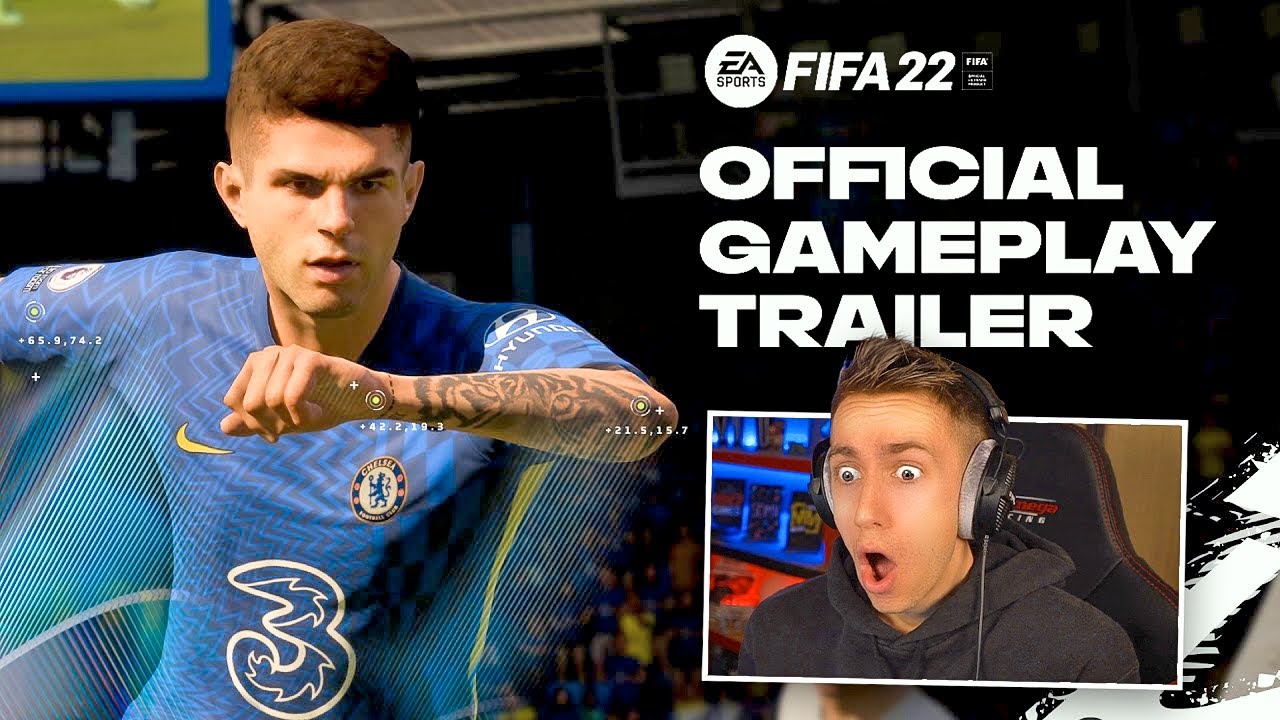 Live Reaction To The FIFA 22 Official Gameplay Trailer