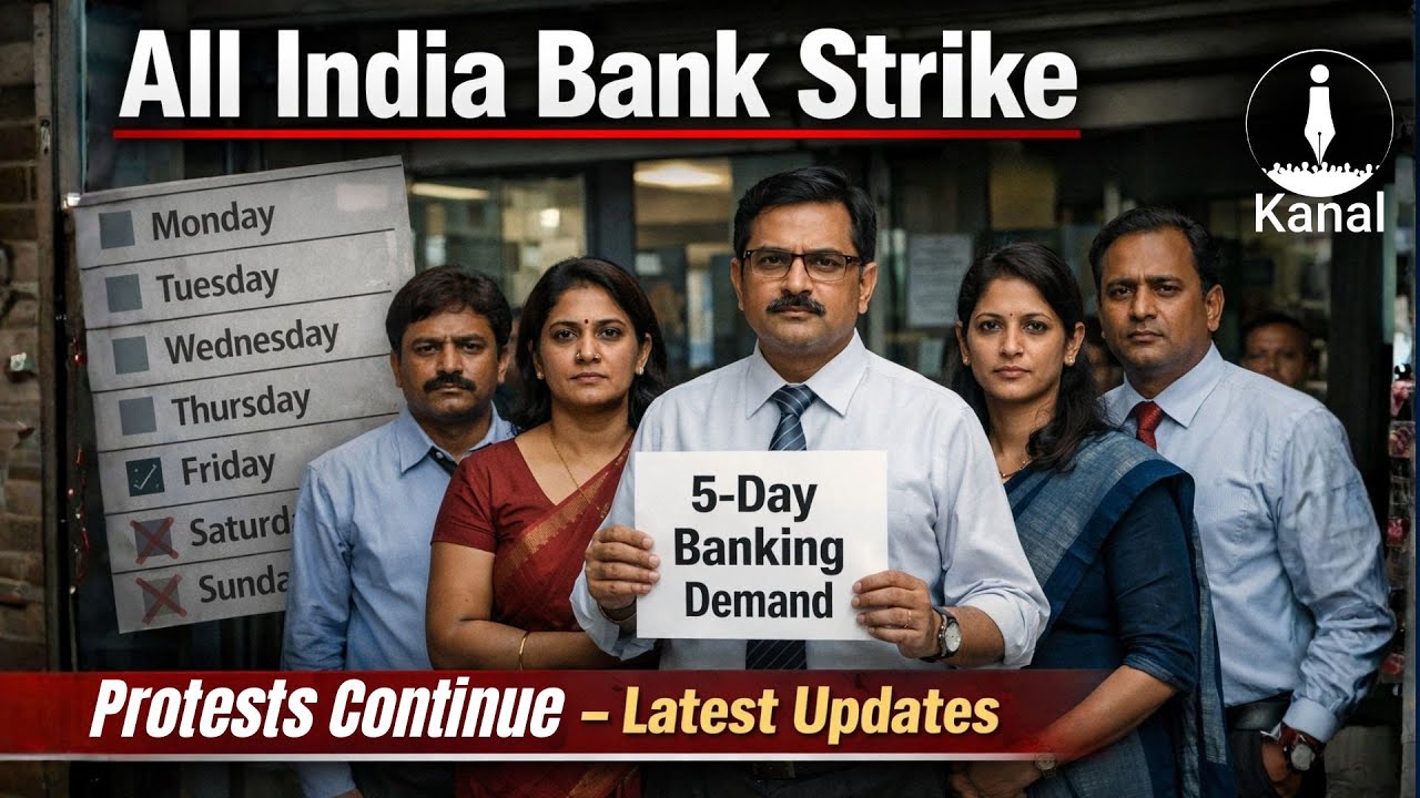 Bankers Strike Nationwide for 5 Days Banking - The Protests and Demands