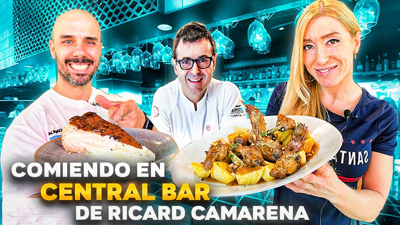 EL BAR DE TAPAS de un CHEF con 2 ESTRELLAS MICHELIN ⭐⭐ / CENTRAL BAR by RICARD CAMARENA  / @BOUFITFATFOOD