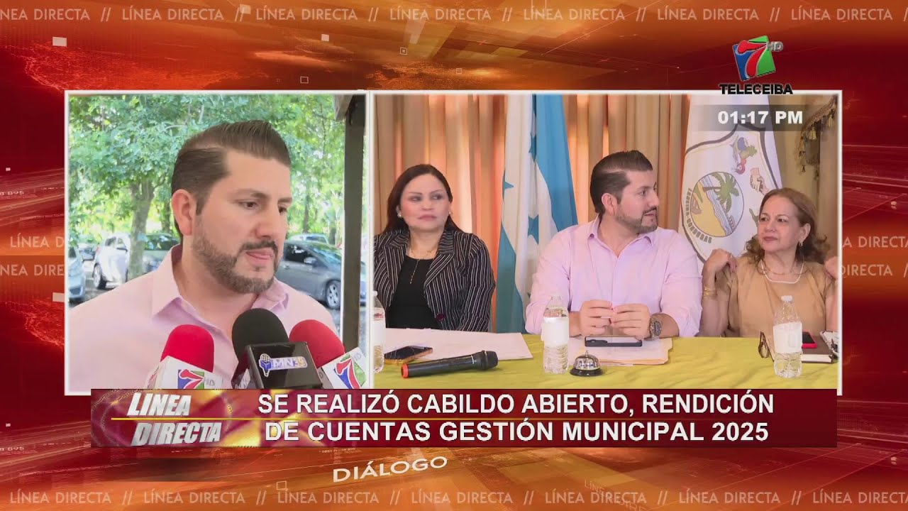 Se realizó cabildo abierto, rendición de cuentas gestión Municipal de La Ceiba 2025