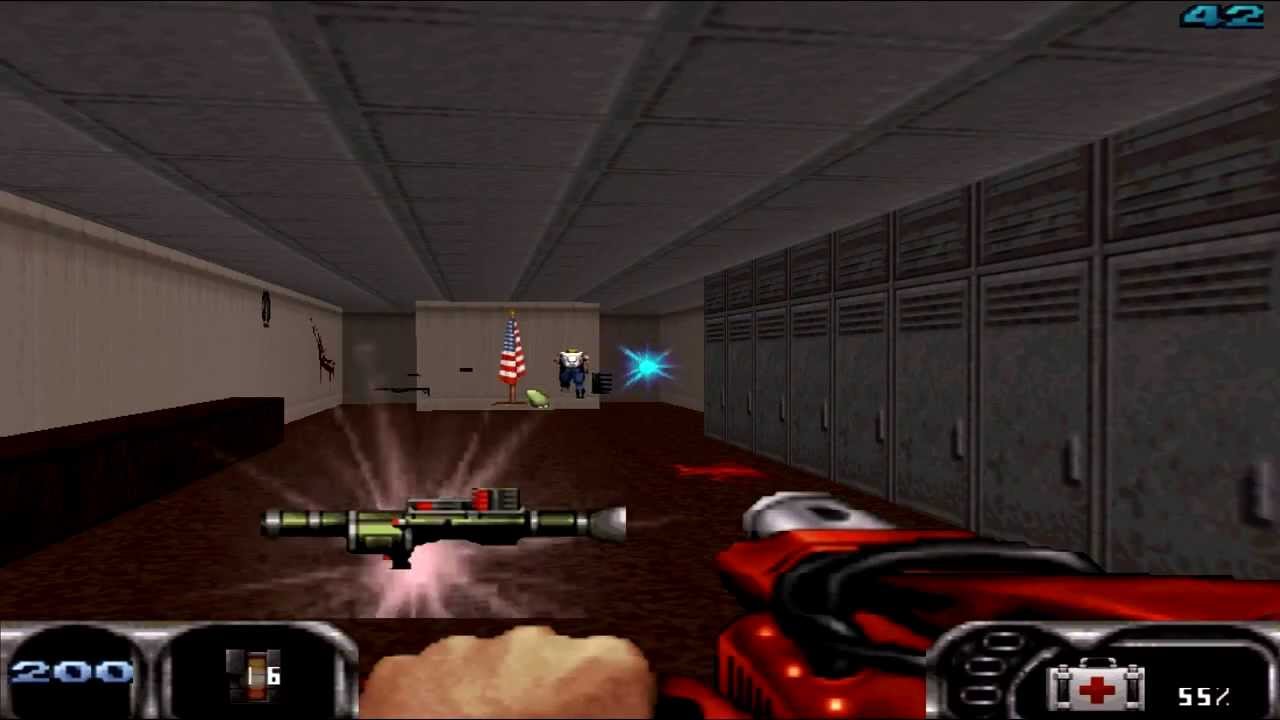 Duke Nukem 64 -(Dukematch) Stadium Gameplay  HD #1