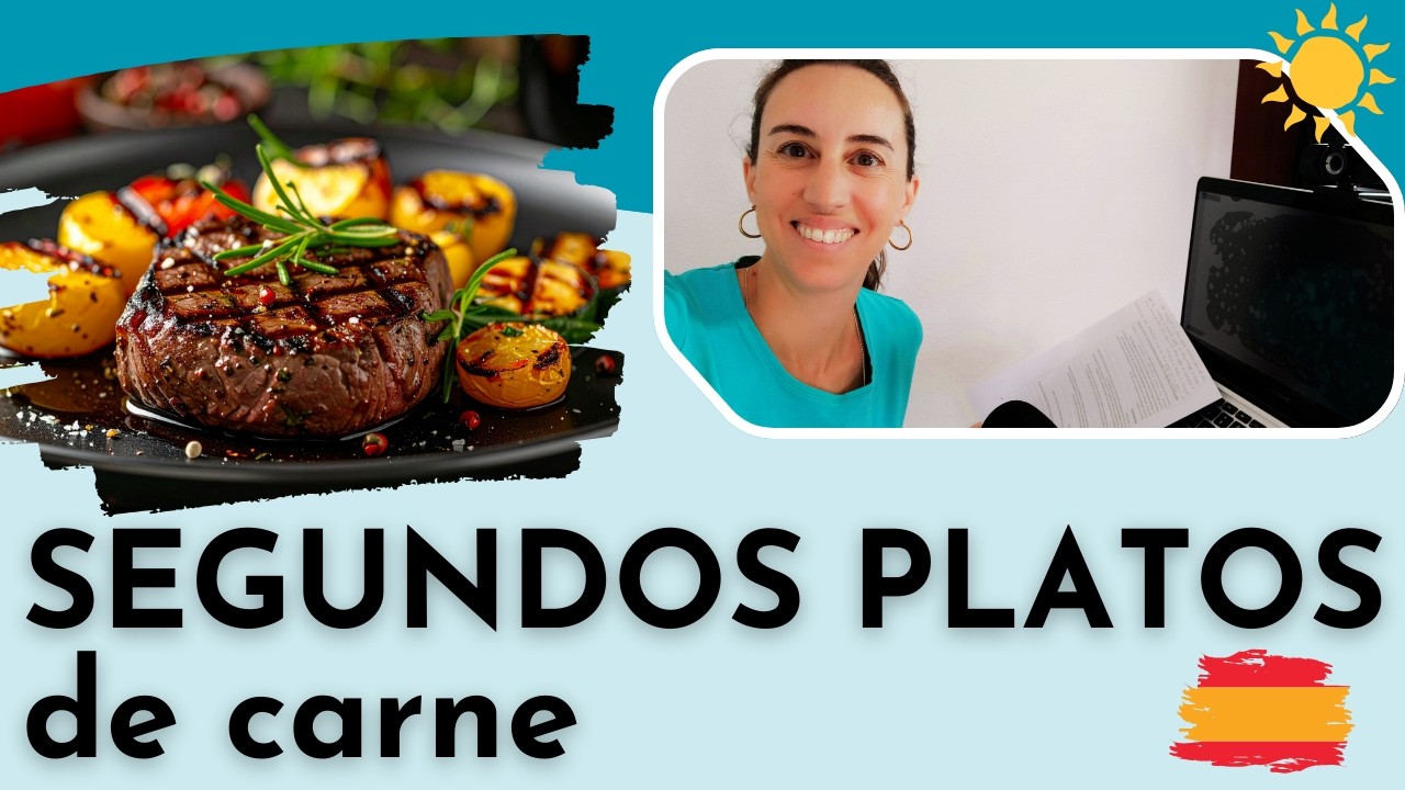 Meat second courses at the restaurant - Segundos platos de carne en el restaurante