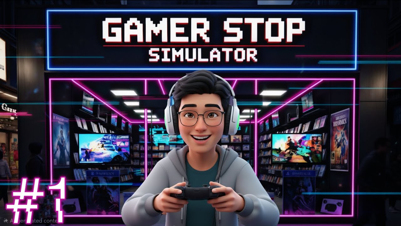 GAMER STOP SIMULATOR TAMIL | LIVE | PART - 1 | VANGA GAME SALE PANNUVOM #gamerstopsimulator