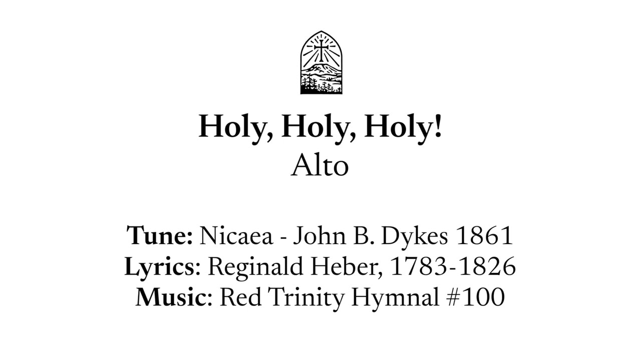 Holy Holy Holy - Alto