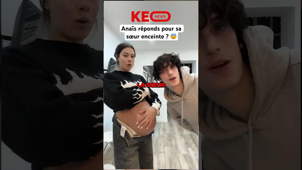 ANA&Iuml;S A MENTI : SA S&OElig;UR QUI EST ENCEINTE ? 😨 #shorts #drama #manuetanais #springonshorts #tiktok