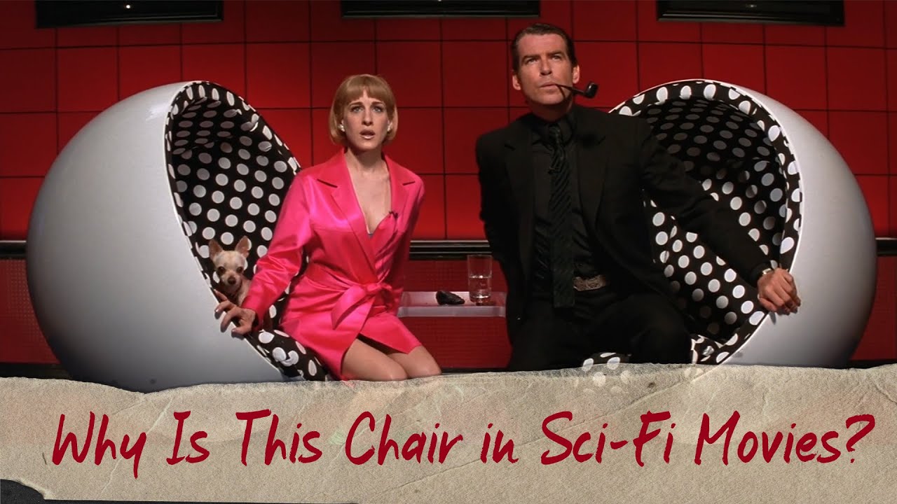 The Ball Chair a Futuristic piece: From Design to Movie Sets #setdesign #movieset #design