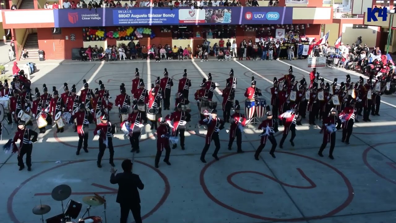 BANDA RITMICA DE LA IEP SEÑOR ES MI PASTOR / CONCURSO DE LA IE A. SALAZAR BONDY - 9 JUN 2024